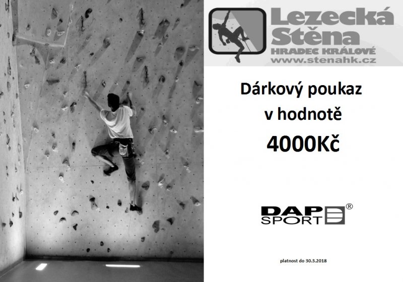 Dárkový poukaz, 4000